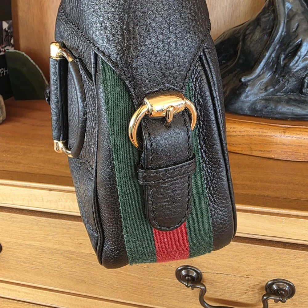Gucci Heritage Horsebit Web Hobo - Picture 12 of 16
